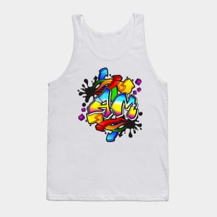 am typography Tank Top